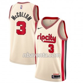Camiseta Hombre Portland Trail Blazers C.J. McCollum 3 2019-20 Nike City Edition Swingman